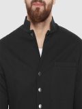 Men's Black Color Single Breasted Blazer
