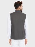 Men's Grey Cotton Waistcoat