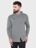Men's Grey Cotton T-Shirt