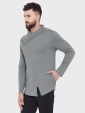Men's Grey Cotton T-Shirt