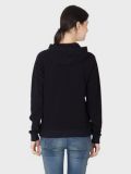 Women's Black Fleece Hooded Sweatshirt 